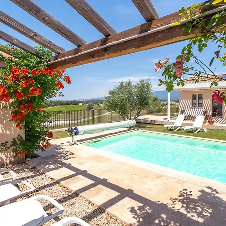 Villa Les Terrasses De Cascavelle Blauvac Exterior foto
